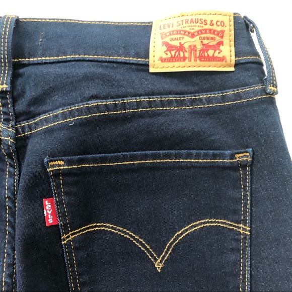 Levi’s 311 Dark Blue Shaping Skinny-LONG- NWT - Picture 6 of 12